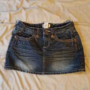 Girls size 12 jean skirt by Mudd